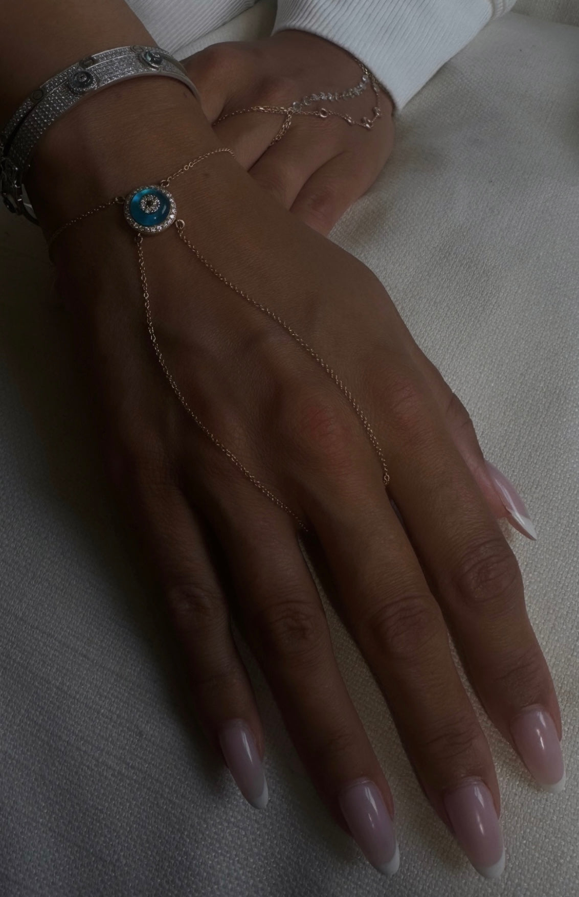 Evil Eye Hand Chain