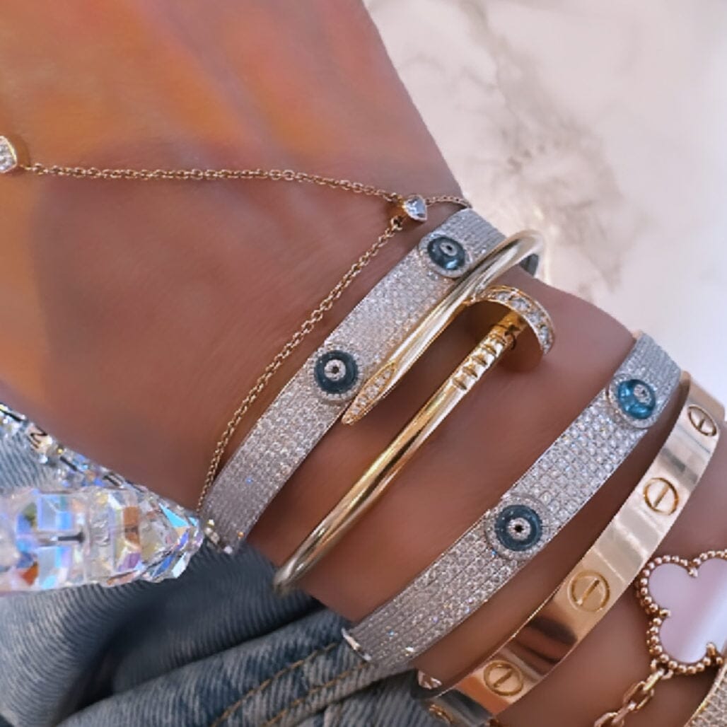 Evil Eye Diamond Bracelet LULU KACHOO