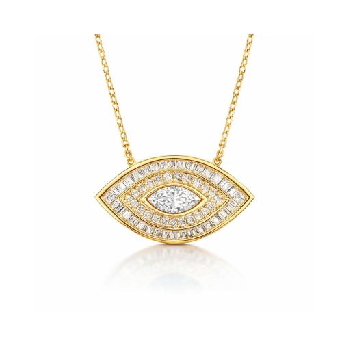 Evil Eye Necklace LULU KACHOO