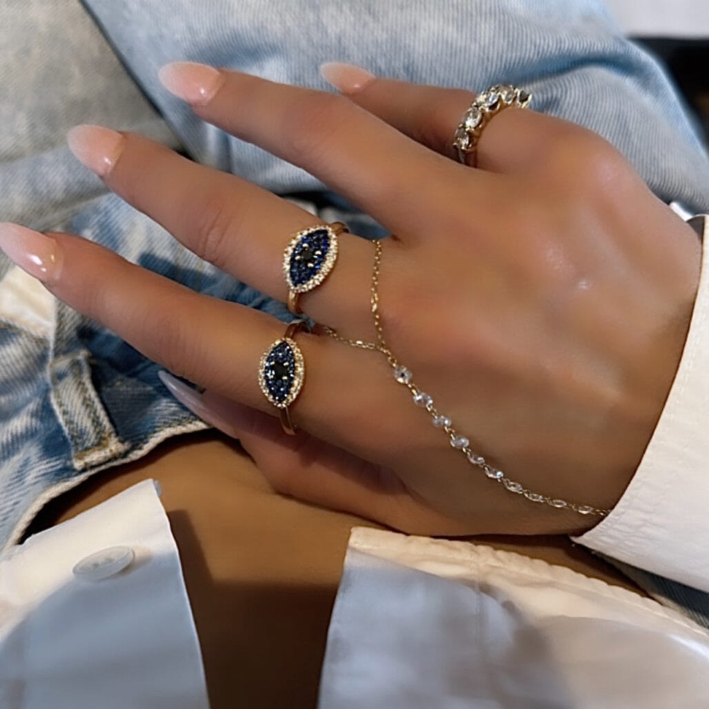 Evil Eye Ring LULU KACHOO