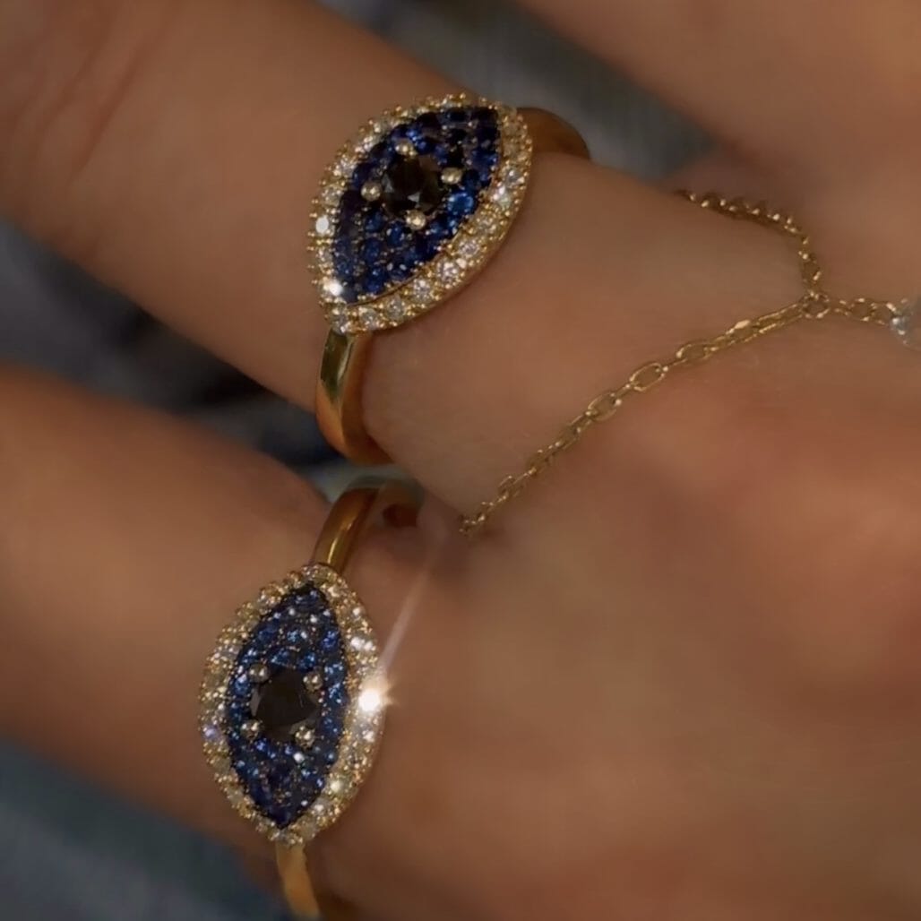 Evil Eye Ring LULU KACHOO