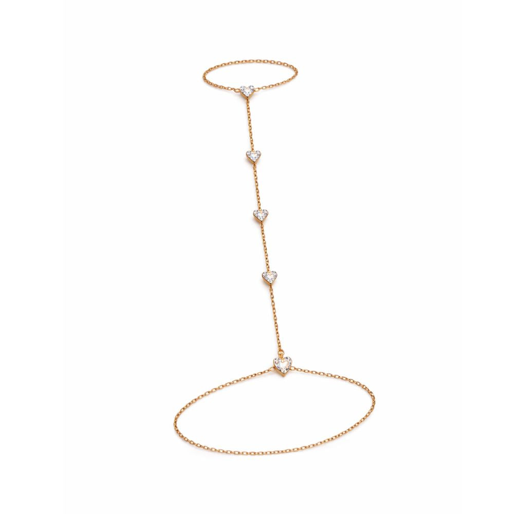 Five Heart Hand Chain LULU KACHOO