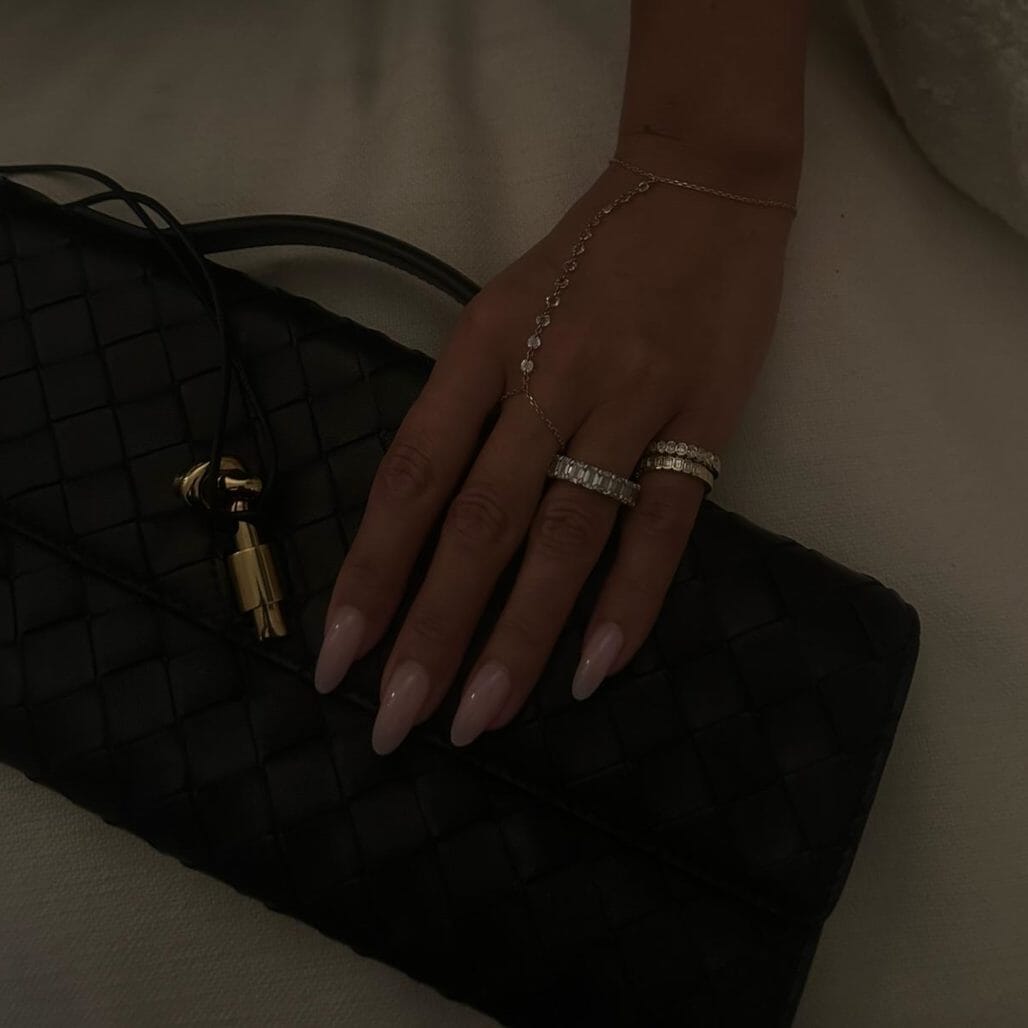 Floating Diamond Hand Chain LULU KACHOO