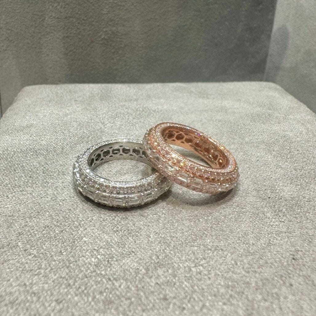Men's Baguette Diamond Ring Lulu Kachoo
