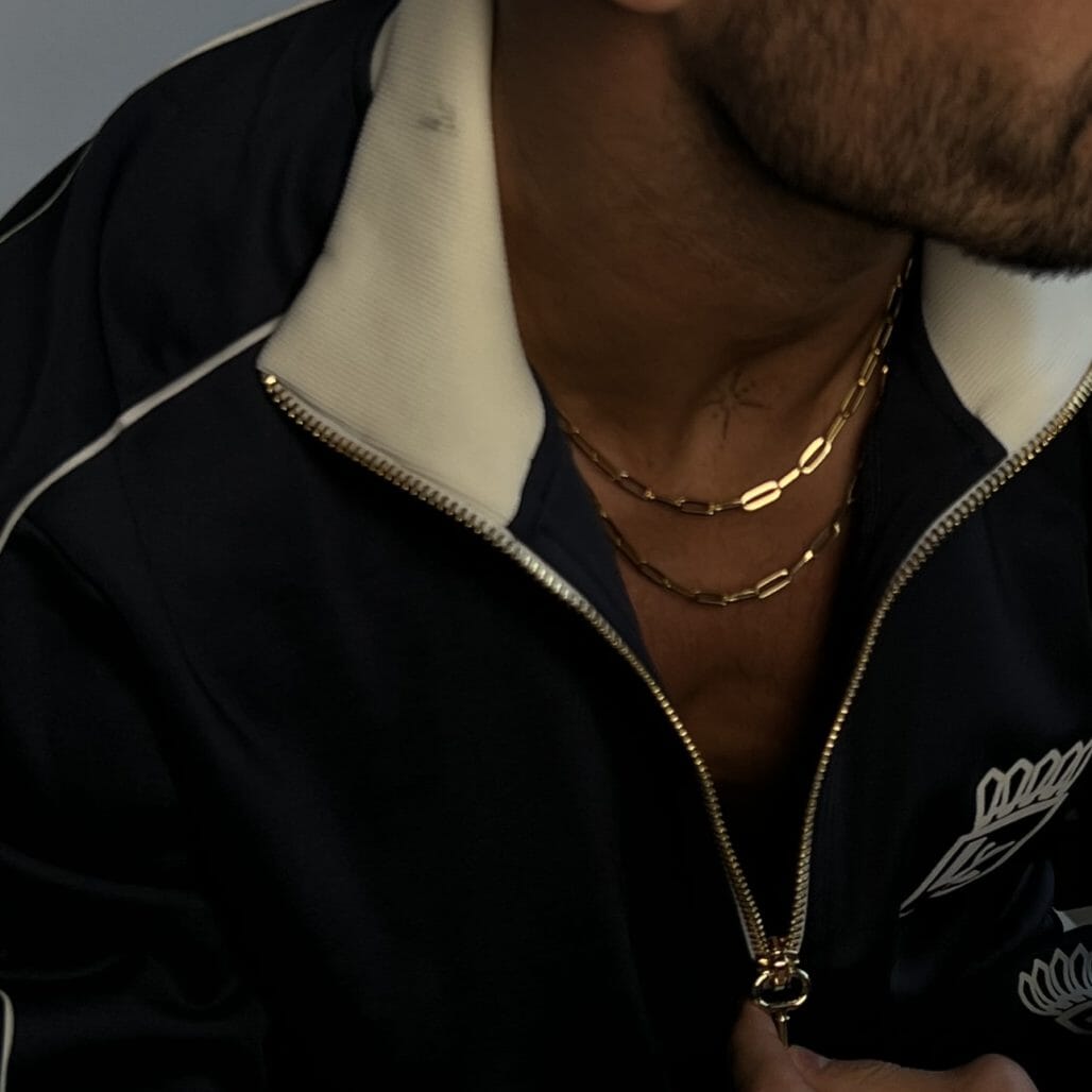 Men's Paperclip Necklace Lulu Kachoo