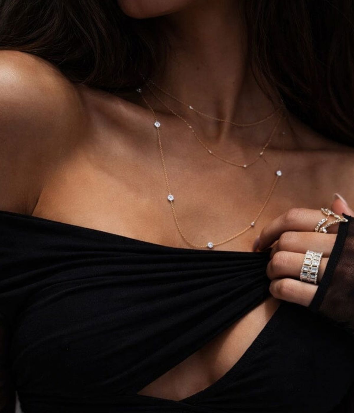 The Waterfall Necklace Necklace LULU KACHOO