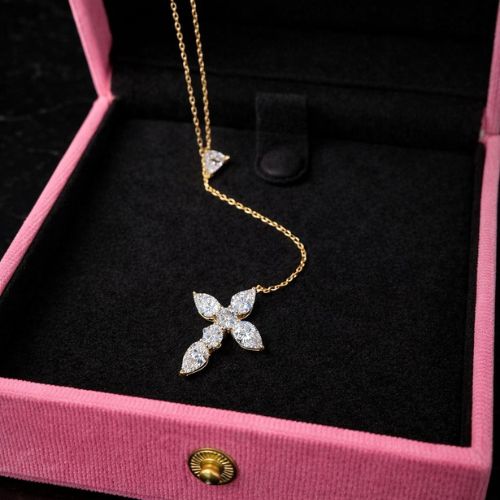 Diamond Lariat Necklace LULU KACHOO 