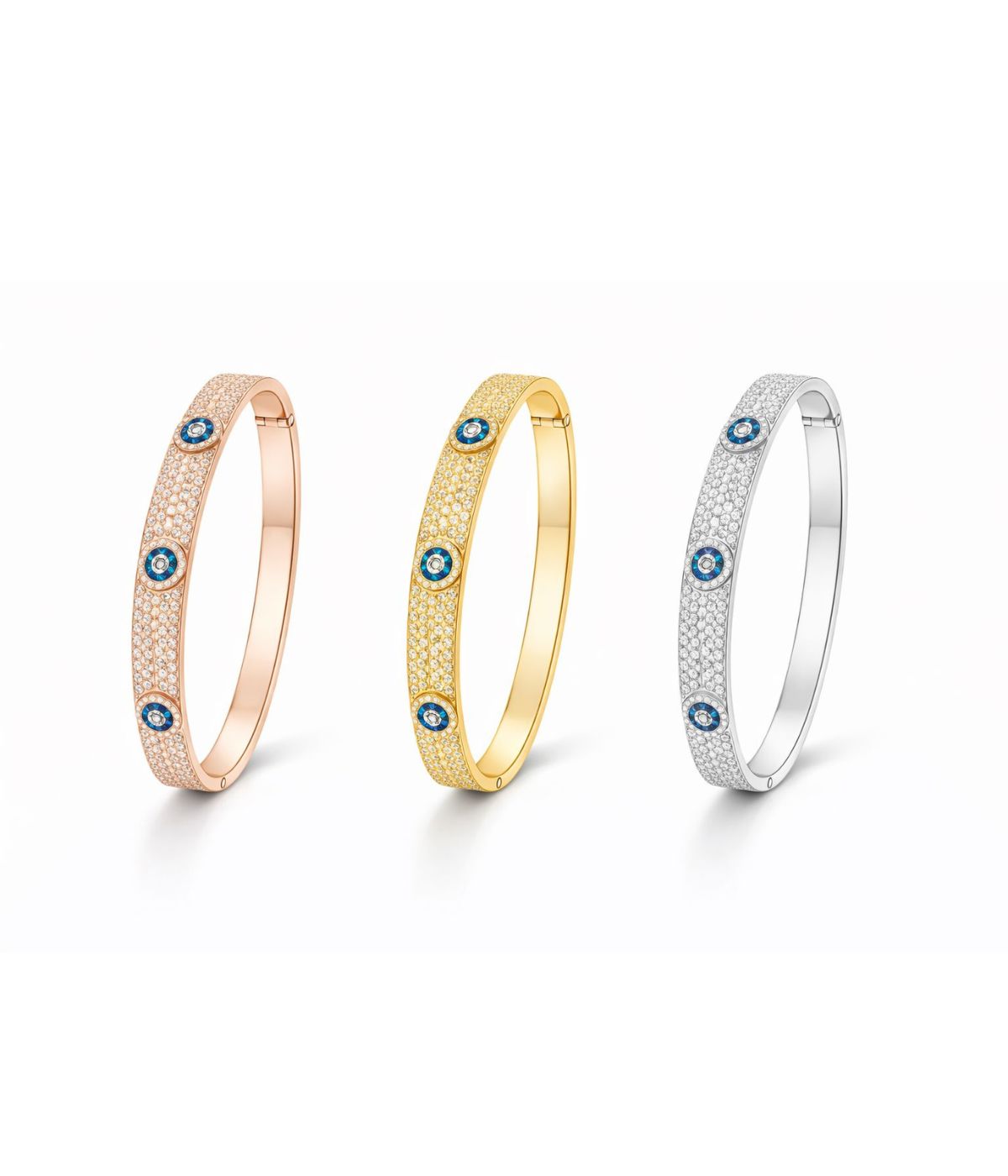 Evil Eye Diamond Bracelet LULU KACHOO 