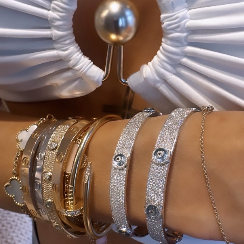 Evil Eye Diamond Bracelet LULU KACHOO 