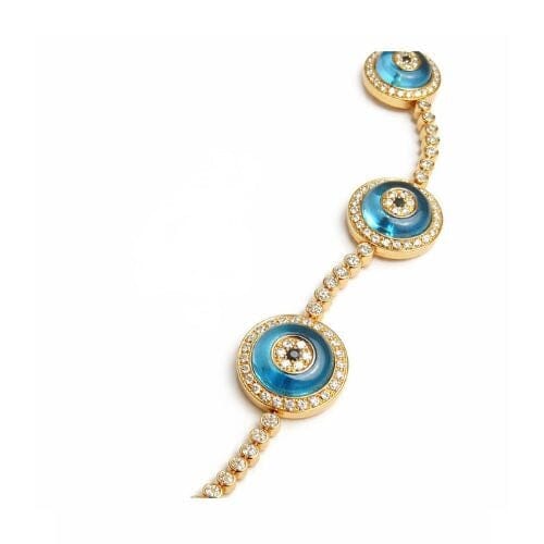Forever Protected Evil Eye Bracelet LULU KACHOO 