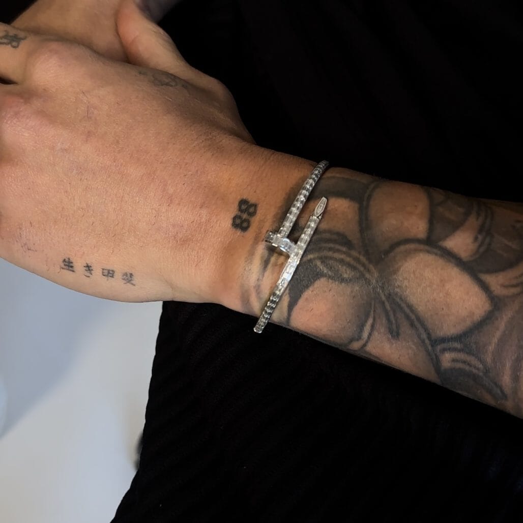 Men’s Baguette Nail Bangle Lulu Kachoo 