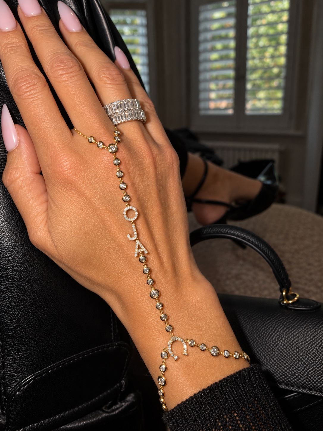The Lucky Girl Hand Chain LULU KACHOO 